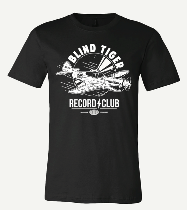 B.T.R.C. Fighter Plane Shirt - Blind Tiger Record Club