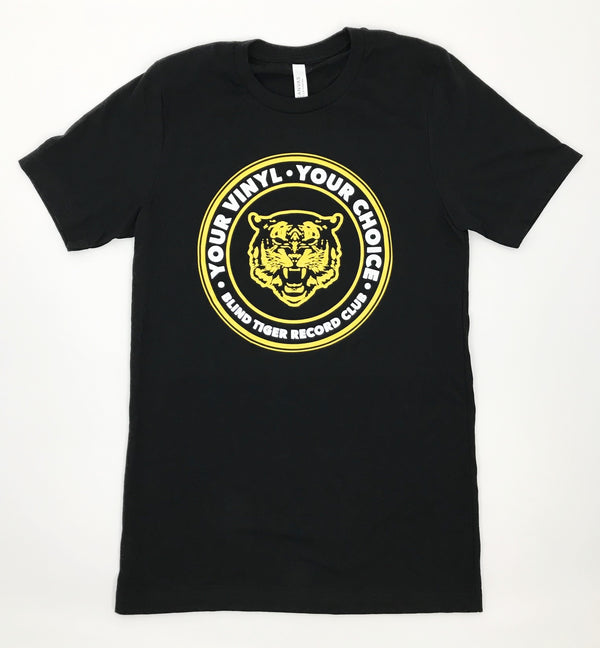 B.T.R.C. Your Vinyl Your Choice Logo T-Shirt - Blind Tiger Record Club
