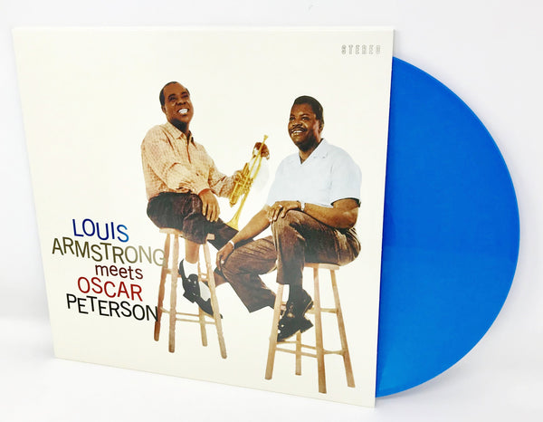 Louis Armstrong - Meets Oscar Peterson (Ltd. Ed. blue vinyl, 180g) - Blind Tiger Record Club