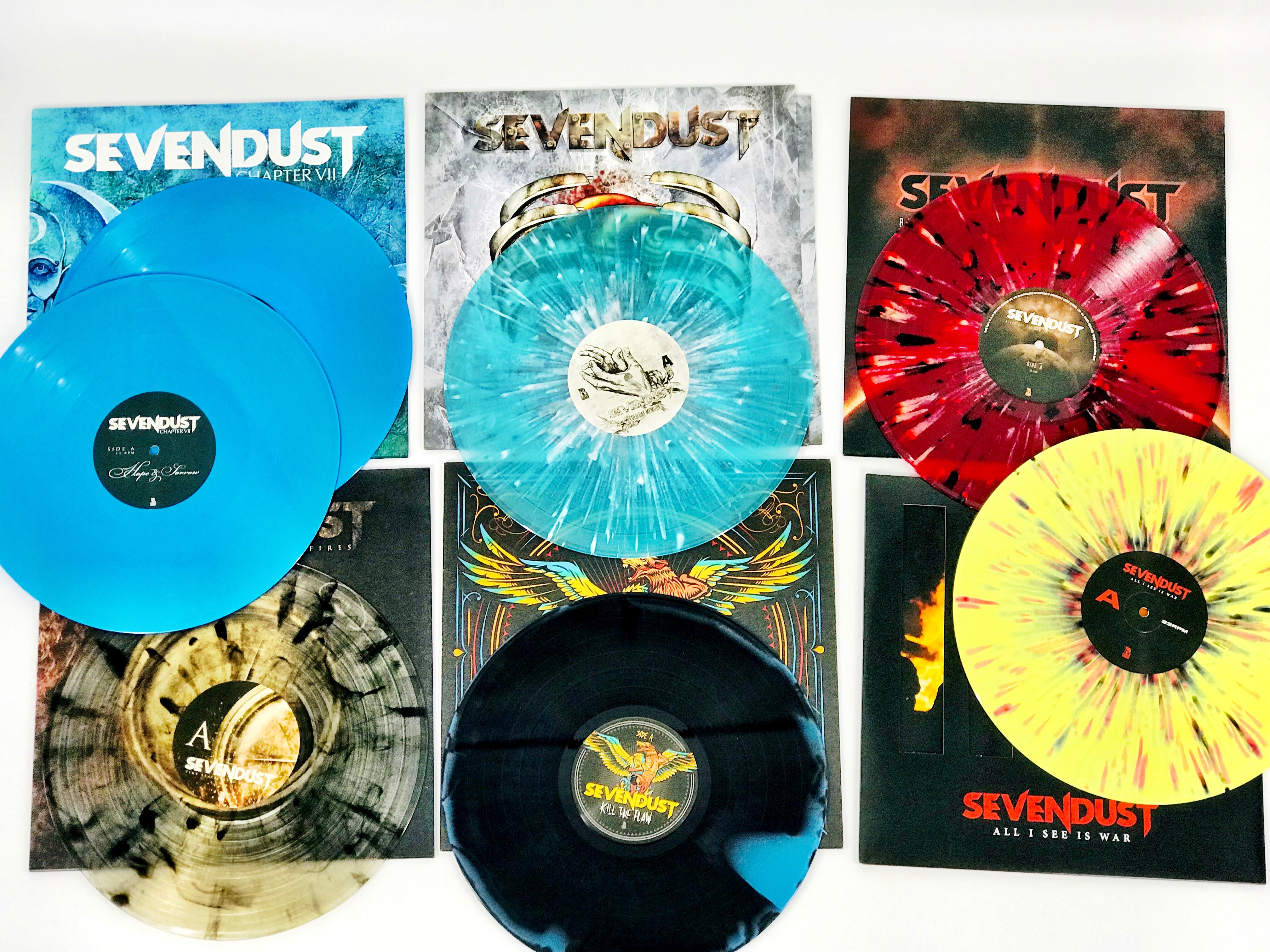 The Sevendust Ten Year Collector's Series (2008-2018) - Blind Tiger Record Club