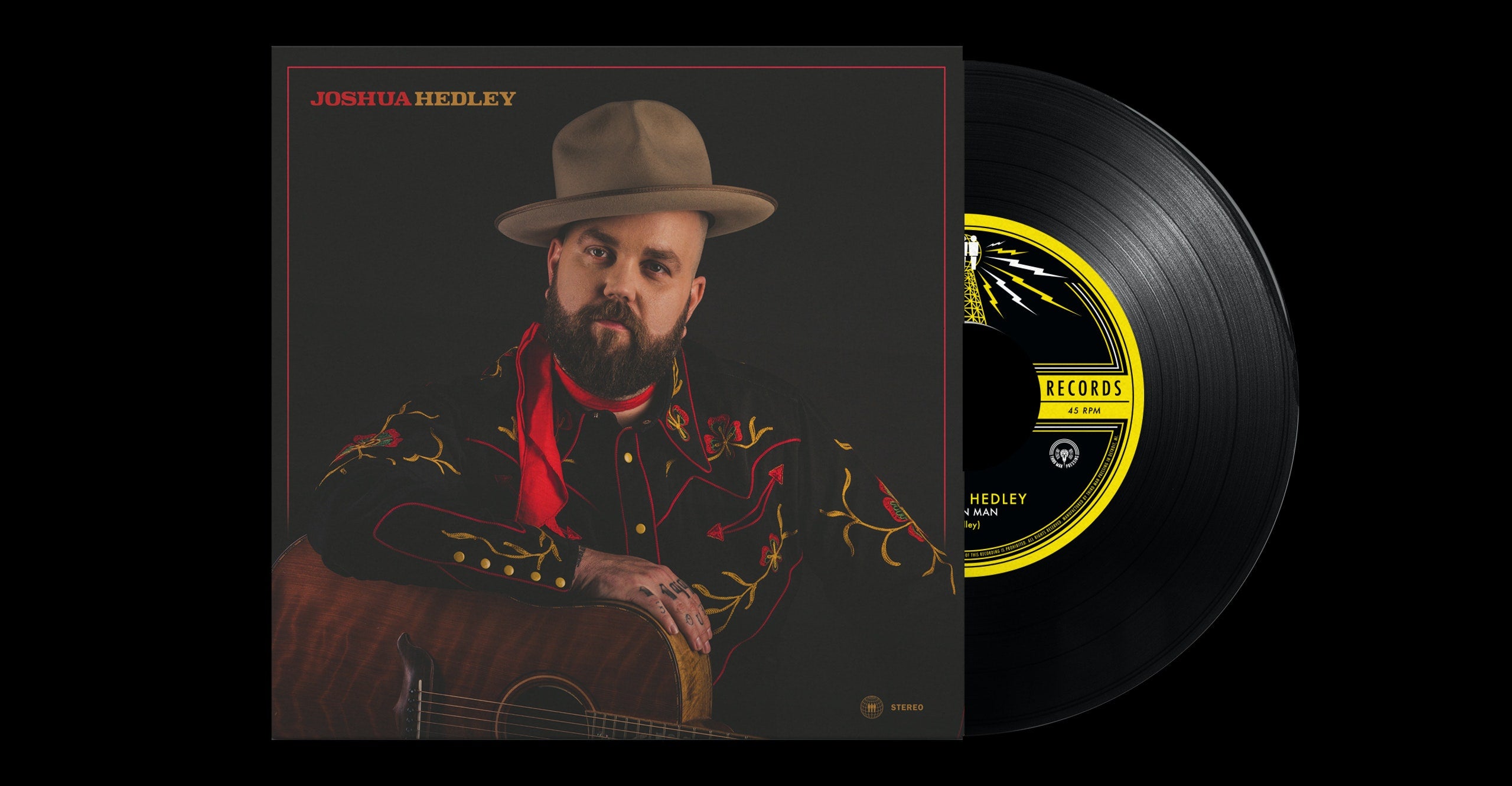 JOSHUA HEDLEY — BROKEN MAN B/W SINGIN' A NEW SONG - Blind Tiger Record Club