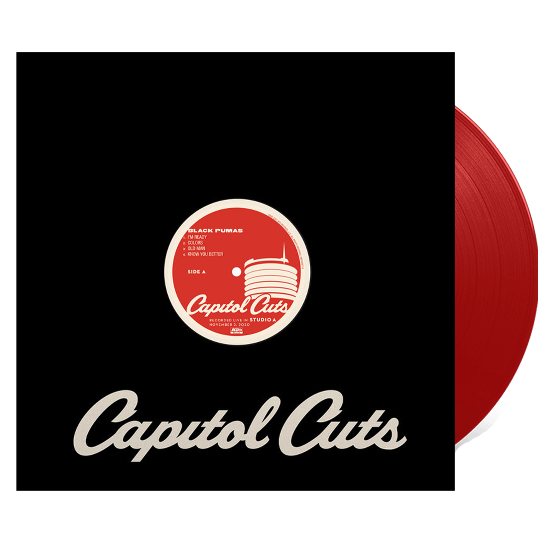 Black Pumas - Capitol Cuts: Live From Studio A (Ltd. Ed. Red Vinyl) - MEMBER EXCLUSIVE - Blind Tiger Record Club