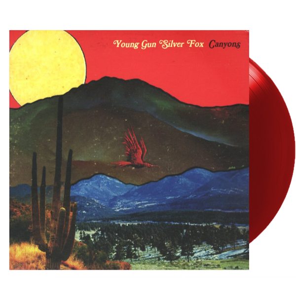 Young Gun Silver Fox - Canyons (Ltd. Ed. Opaque Red Vinyl) - MEMBER EXCLUSIVE - Blind Tiger Record Club