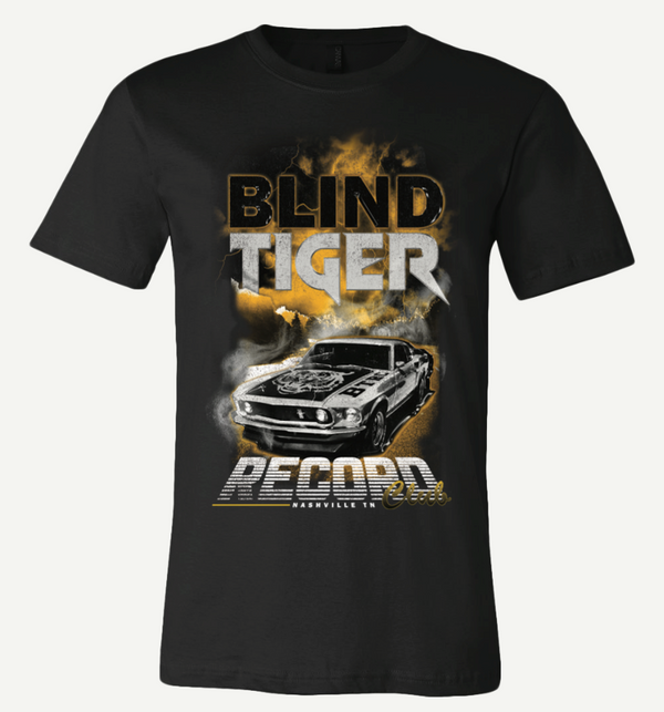 B.T.R.C. Muscle Car Shirt - Blind Tiger Record Club