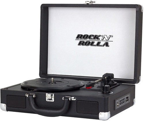 Rock 'N' Rolla Jr. Portable Record Player/Turntable Briefcase Bluetooth & USB - Blind Tiger Record Club