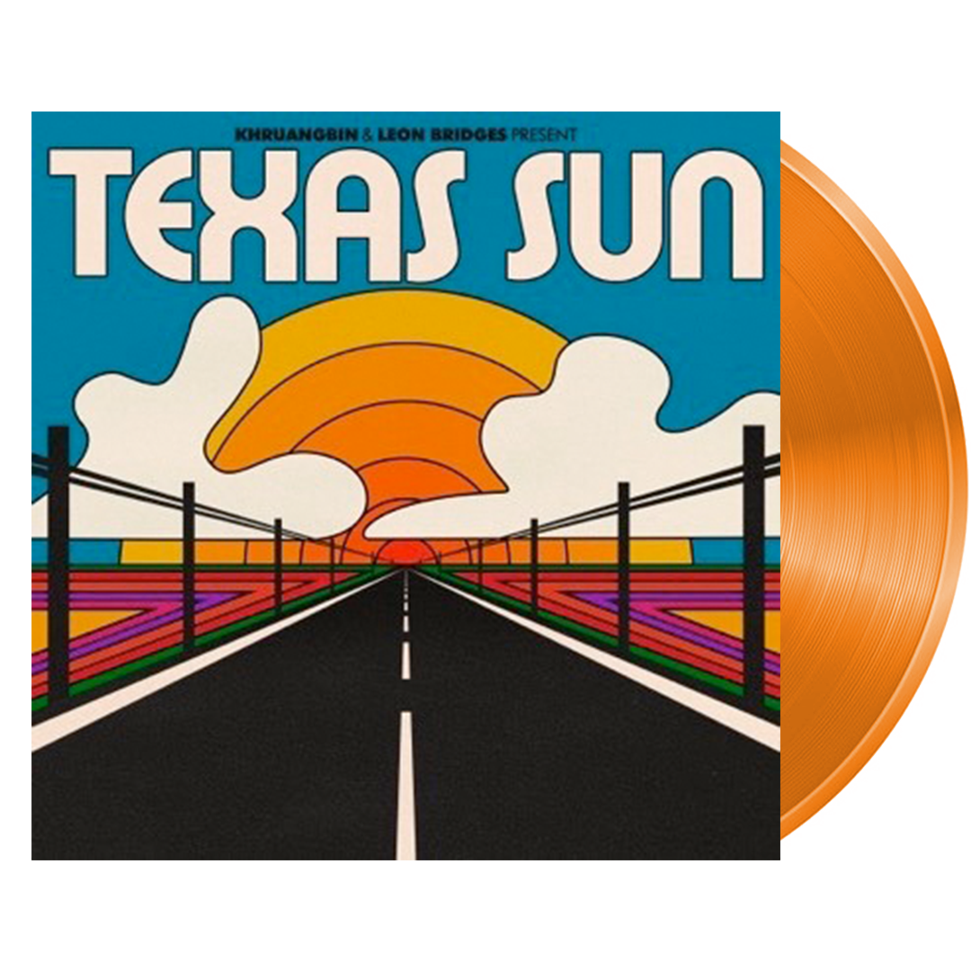 Khruangbin & Leon Bridges - Texas Sun EP (Ltd. Ed. Orange Vinyl) - MEMBER EXCLUSIVE - Blind Tiger Record Club