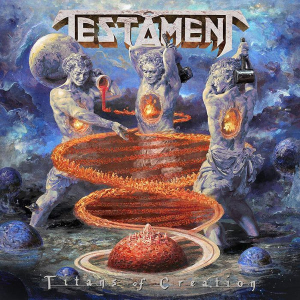 Testament - Titans of Creation (Ltd. Ed. IEX Blue Vinyl) - Blind Tiger Record Club