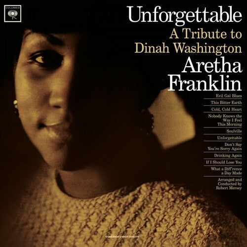 Aretha Franklin - Unforgettable: A Tribute to Dinah Washington (Ltd. Ed. 180G Crystal Clear Vinyl) - Blind Tiger Record Club