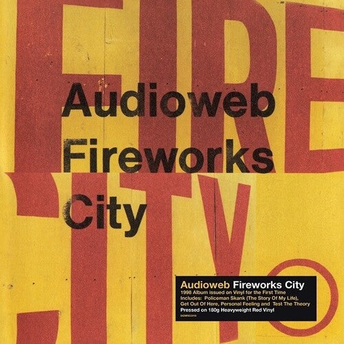 Audioweb - Fireworks City (180G Red Vinyl) - Blind Tiger Record Club