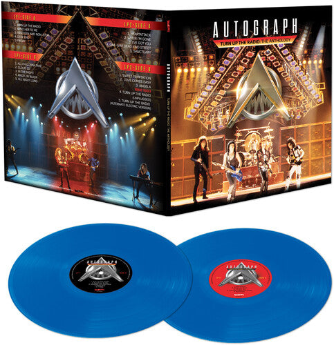 Autograph - Turn Up The Radio: The Anthology (Ltd. Ed. Blue 2XLP) - Blind Tiger Record Club