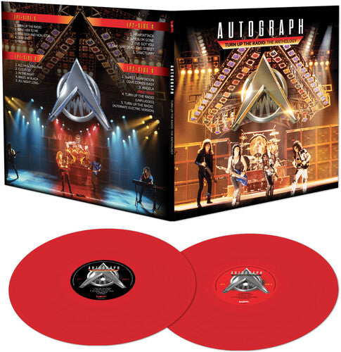 Autograph - Turn Up The Radio: The Anthology (Ltd. Ed. Red 2XLP) - Blind Tiger Record Club
