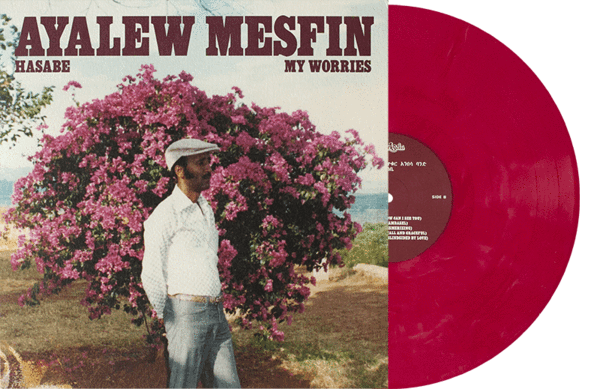 Ayalew Mesfin - Hasabe: My Worries (180G Maroon Vinyl) - Blind Tiger Record Club
