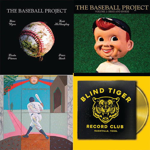 Baseball Project, The - Vol. 1-2 and 3rd (4xLP, Ltd. Ed. Colored Vinyl) - COLLECTOR SERIES - Blind Tiger Record Club