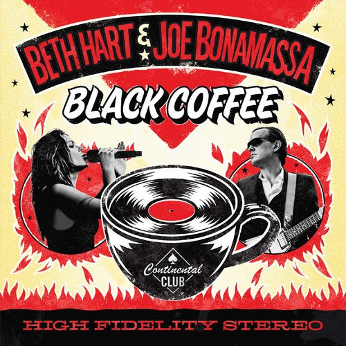 Beth Hart and Joe Bonamassa - Black Coffee (Ltd. Ed 2XLP Red Vinyl) - Blind Tiger Record Club