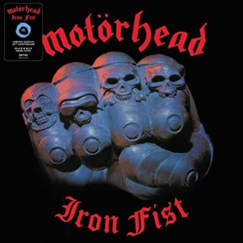 Motorhead - Iron Fist (Ltd. Ed. Black/Blue Vinyl) - Blind Tiger Record Club