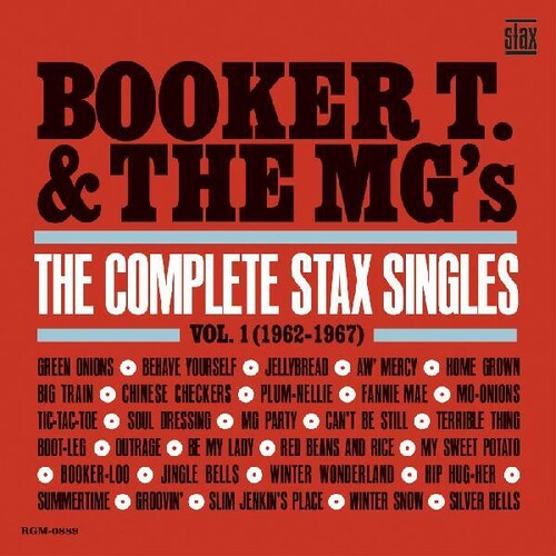 Booker T & the M.G.'s - The Complete Stax Singles Vol. 1: 1962-1967 (Red 2XLP) - Blind Tiger Record Club
