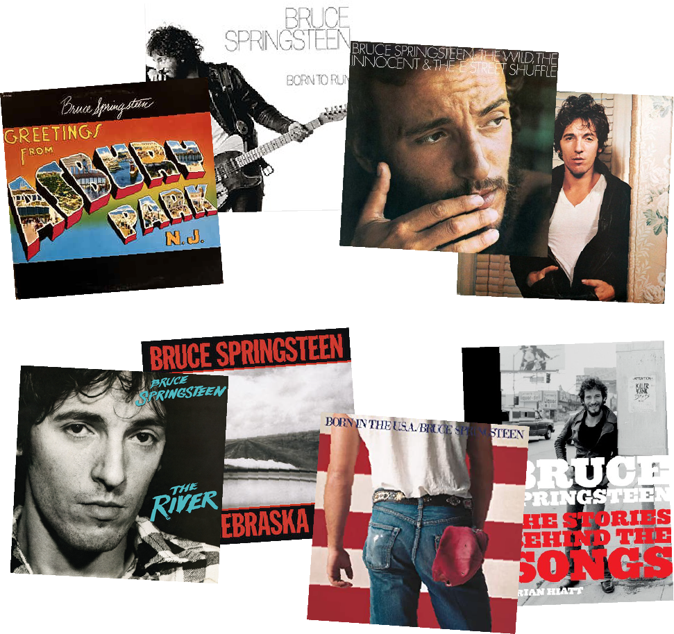 Bruce Springsteen 1973 - 1984 & The Stories Behind The Songs Collector's Series - Blind Tiger Record Club