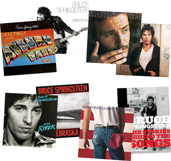 Bruce Springsteen 1973 - 1984 & The Stories Behind The Songs Collector's Series - Blind Tiger Record Club