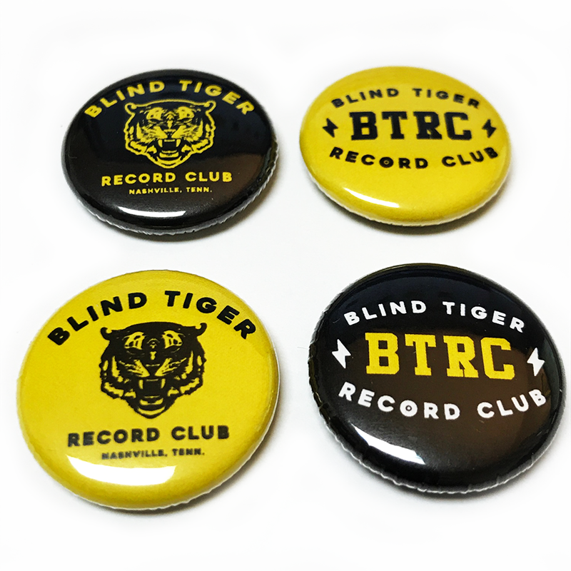 BTRC Button Pack - Blind Tiger Record Club