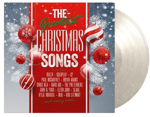 Various Artists - Greatest Christmas Songs (Ltd. Ed. Snowy White Vinyl, 180 Gram Vinyl, Holland Import) - Blind Tiger Record Club
