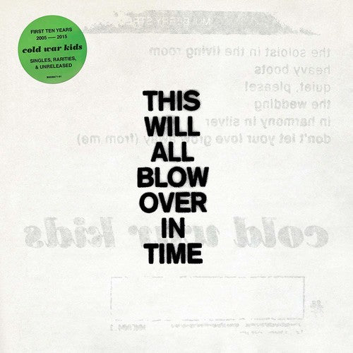 Cold War Kids - This Will All Blow Over In Time (2XLP) - Blind Tiger Record Club