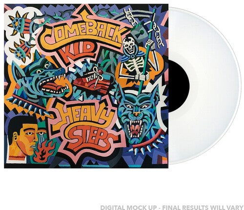 Comeback Kid - Heavy Steps (White Vinyl) - Blind Tiger Record Club