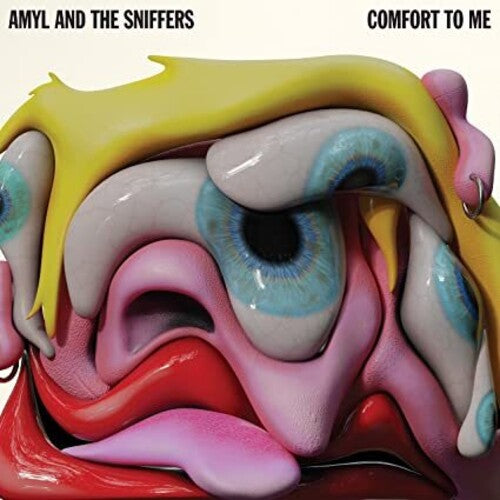 Amyl & the Sniffers - Comfort To Me (Ltd. Ed. 2xLP, Clear/Smoke Vinyl, Expanded Version) - Blind Tiger Record Club