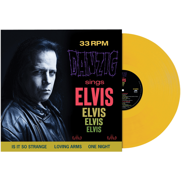 Danzig - Sings Elvis (Ltd. Ed. Yellow Vinyl) - Blind Tiger Record Club