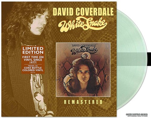 David Coverdale - White Snake (Ltd. Ed. Coke Bottle Clear Vinyl) - Blind Tiger Record Club