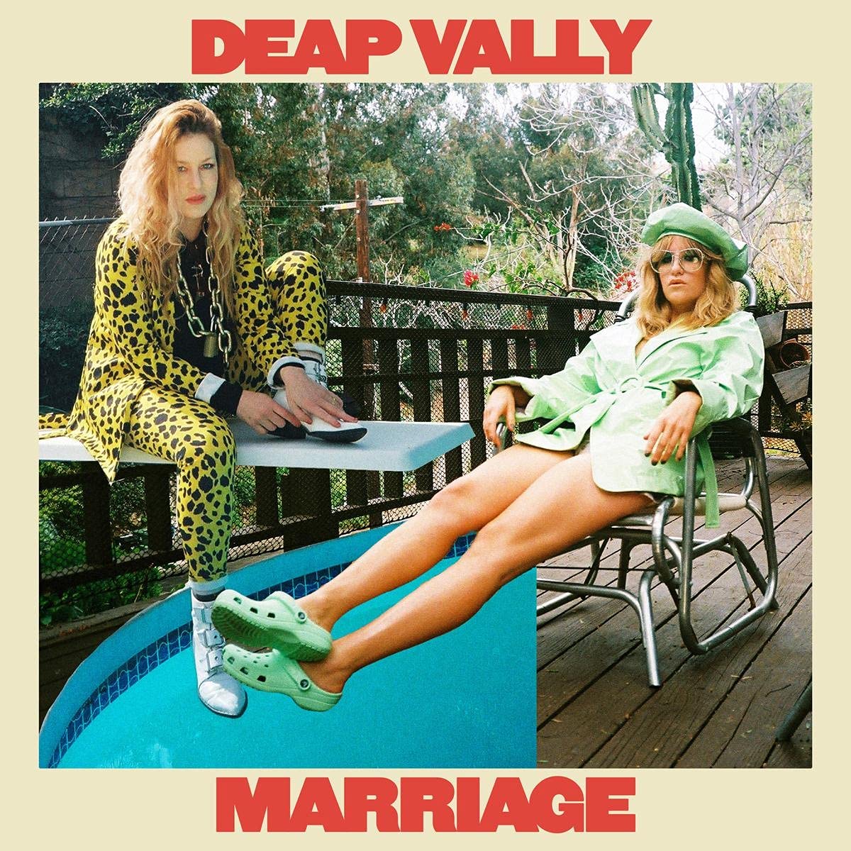 Deap Vally -  Marriage (Ltd. Ed. Clear Red Vinyl, 140 Gram Vinyl) - Blind Tiger Record Club