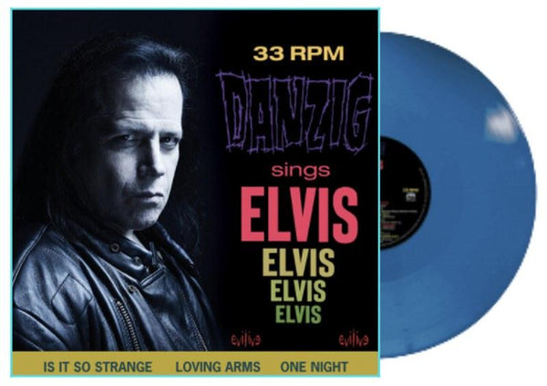 Danzig - Sings Elvis (Ltd. Ed. Blue Vinyl) - Blind Tiger Record Club