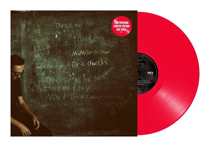 Eric Church - Mr. Misunderstood (Ltd. Ed. 180G Red Vinyl) - Blind Tiger Record Club