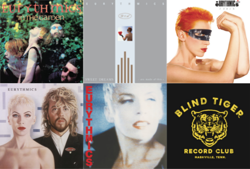 Eurythmics Collector's Series Bundle (First Five Studio Albums, 180G) - Blind Tiger Record Club