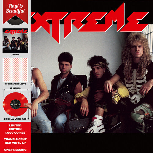 Extreme - Extreme (Opaque Red Vinyl) - Blind Tiger Record Club