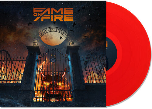Fame on Fire - Welcome To The Chaos (Ltd. Ed. Red Vinyl) - Blind Tiger Record Club