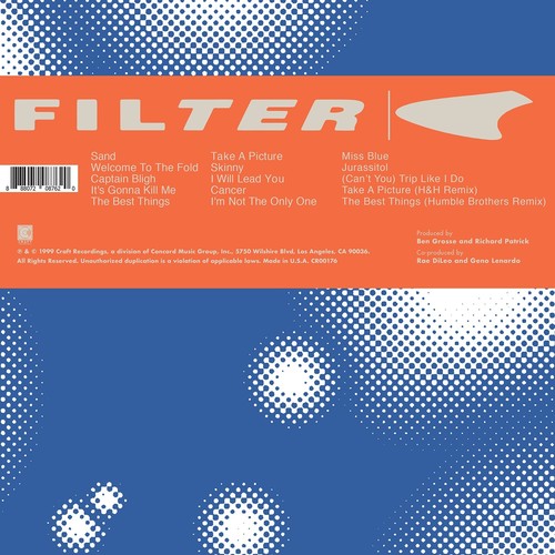 Filter - Title Of Record (2XLP) - Blind Tiger Record Club