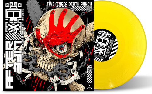 Five Finger Death Punch - AfterLife (Ltd. Ed. Yellow Vinyl) - Blind Tiger Record Club