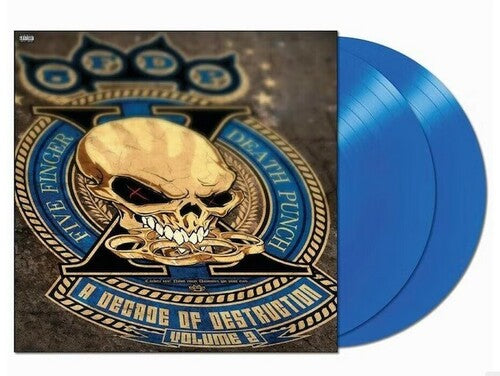 Five Finger Death Punch -  A Decade Of Destruction, Vol 2 (Ltd. Ed. Cobalt Blue Vinyl) [Explicit Content] - Blind Tiger Record Club