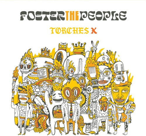 Foster the People -  Torches X (Ltd. Ed. Deluxe Edition, Orange Vinyl, Gatefold LP Jacket, 140 Gram Vinyl) - MEMBER EXCLUSIVE - Blind Tiger Record Club