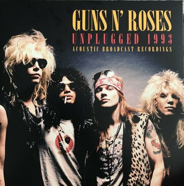 Guns N' Roses - Unplugged 1993: Acoustic Broadcoast Recordings (Clear 2XLP) - Blind Tiger Record Club
