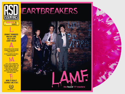 Heartbreakers - L.A.M.F. - The Found '77 Masters (Ltd. Ed. Pink/White Vinyl) - Blind Tiger Record Club
