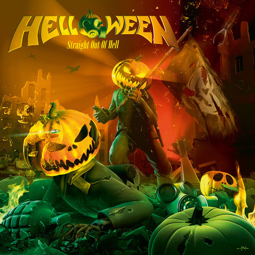 Helloween - Straight Out of Hell (Remastered 2020, Clear Vinyl) - Blind Tiger Record Club