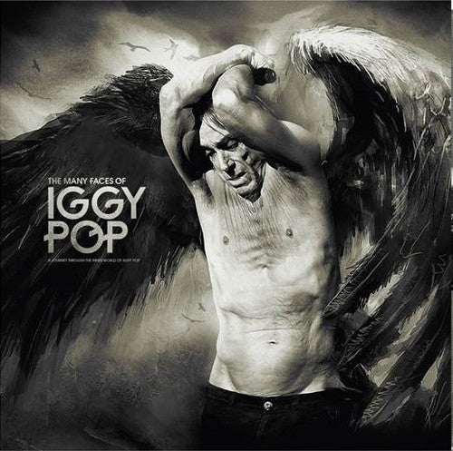 Iggy Pop - Many Faces Of Iggy Pop (Ltd. Ed. 180G Clear/Black Vinyl 2XLP) - Blind Tiger Record Club