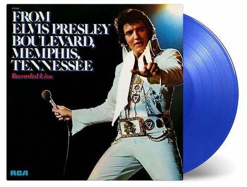 Elvis Presley - From Elvis Presley Boulevard Memphis Tennessee (Blue vinyl) - Blind Tiger Record Club