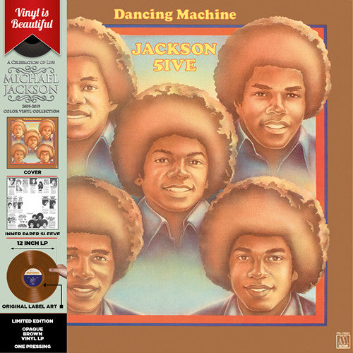 The Jackson 5 - Dancing Machine (Ltd. Ed. Brown Vinyl) - Blind Tiger Record Club