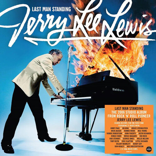 Jerry Lee Lewis - Last Man Standing (180G White Vinyl, UK Import) - Blind Tiger Record Club