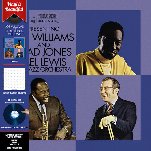 Joe Williams - Presenting Joe Williams (Ltd. Ed. Dark Blue Vinyl) - Blind Tiger Record Club
