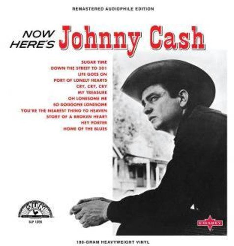 Johnny Cash - Now Here's Johnny Cash (Ltd. Ed. 180G Red Vinyl) - Blind Tiger Record Club