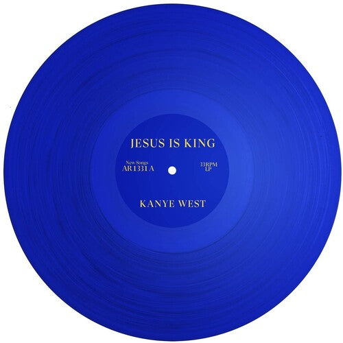 Kanye West - Jesus Is King (Ltd. Ed. Translucent Blue Vinyl) - Blind Tiger Record Club