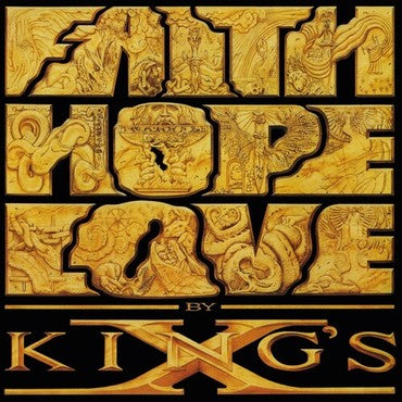 King's X - Faith Hope Love (Ltd. Ed. 180G Gold 2XLP) - Blind Tiger Record Club